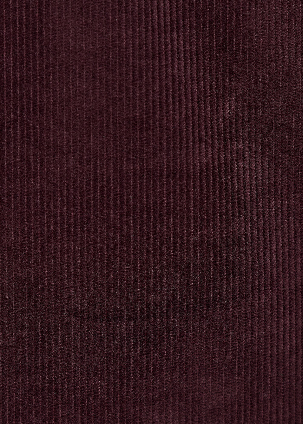 Surchemise bordeaux oversize en velours côtelé – Image 3