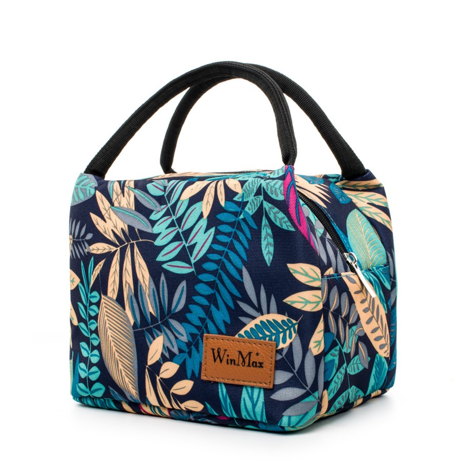 Petit Lunch Bag Femme Tropical