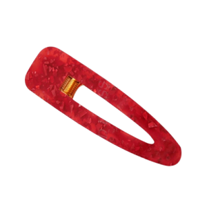 Barrette Pince Rouge triangle