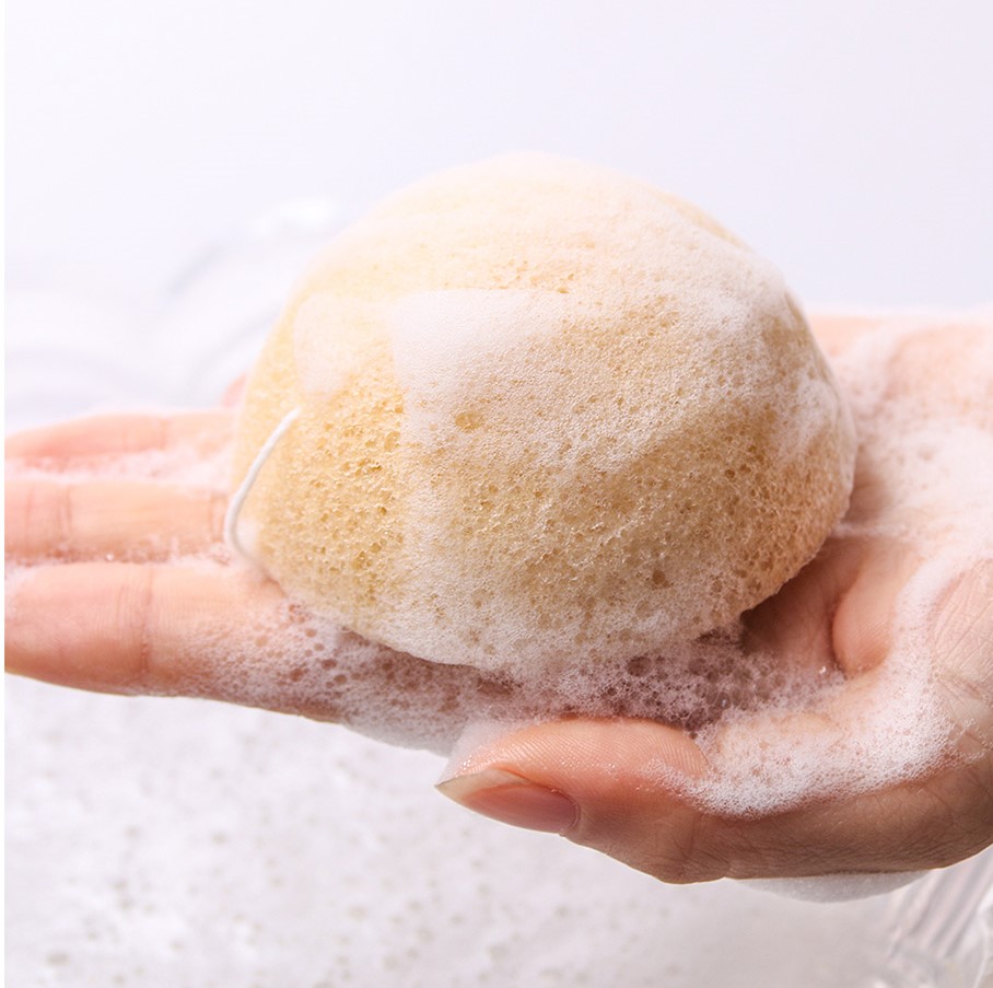 Eponge Konjac – Naturelle – Image 4