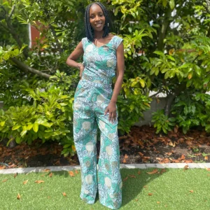 Combinaison wax dos entrelacé