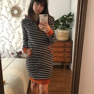 Robe à capuche Elodie