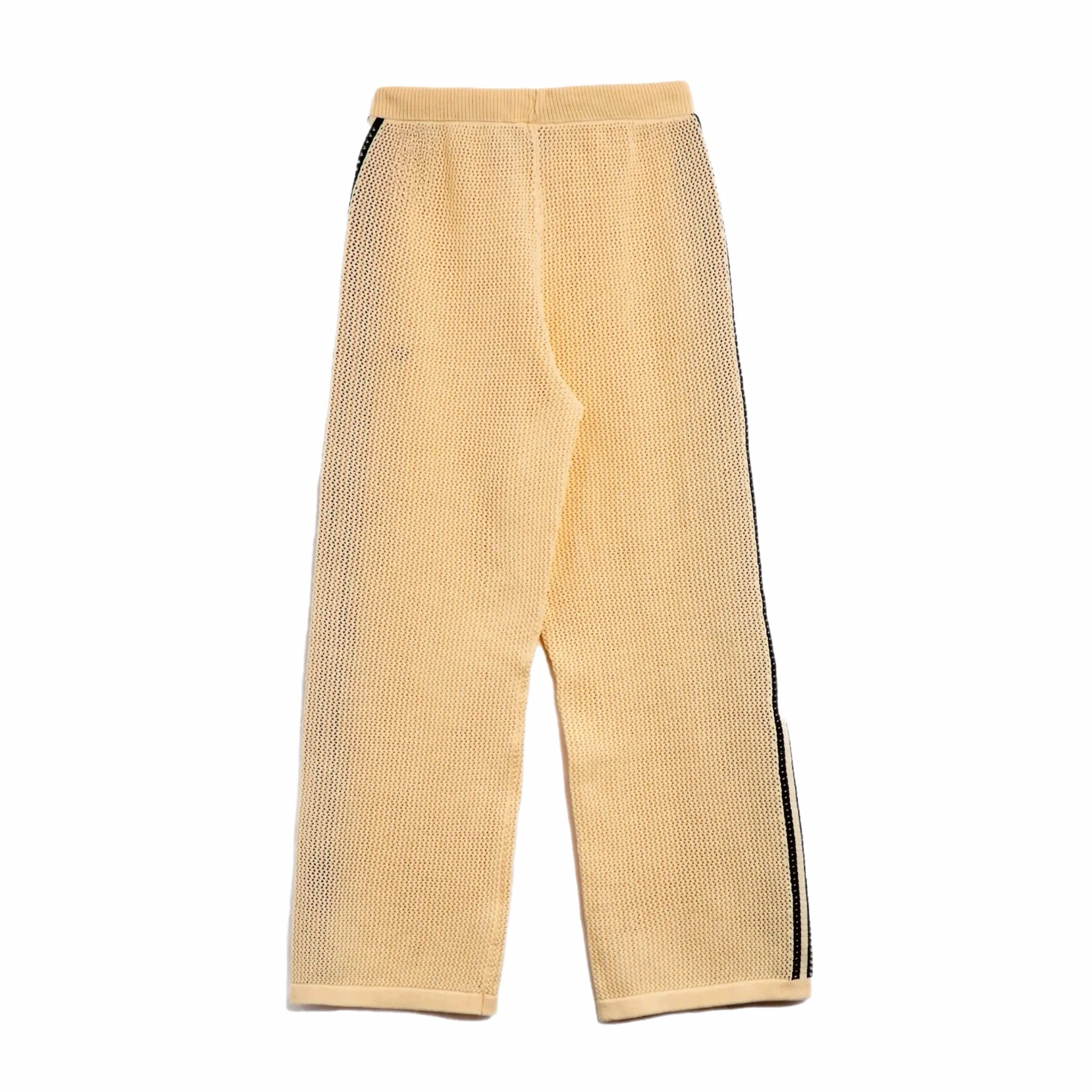 Pantalon de Survêtement Signature Beige – Détail Crochet – Image 4