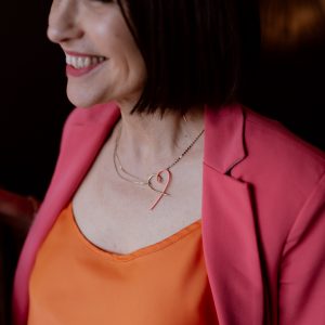 Collier Coeur Julia – Rose Barbie