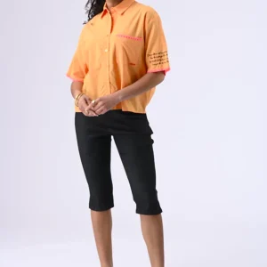 Chemise Lise orange