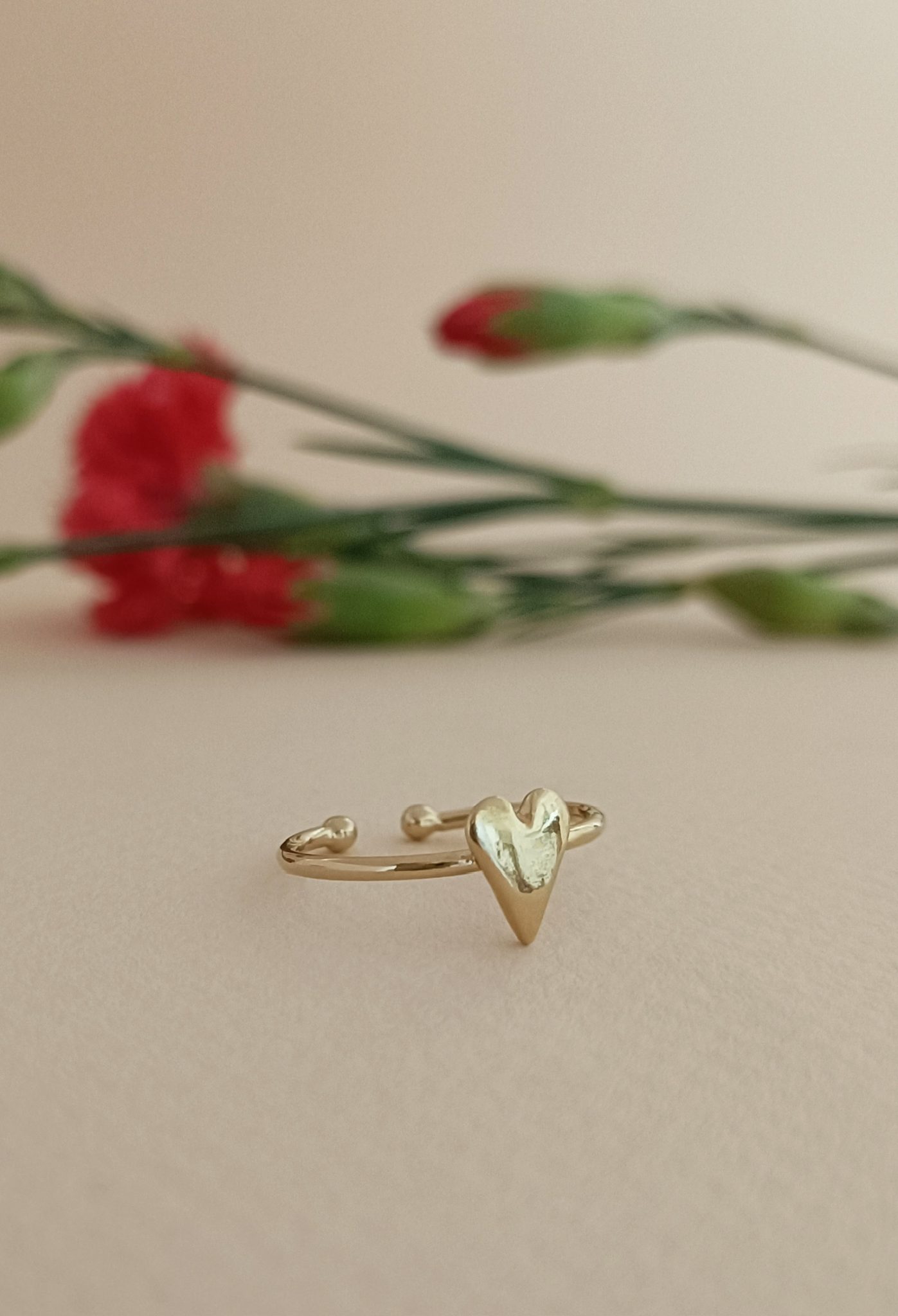 Bague coeur ajustable Lovely | Marie Duvert – Image 2