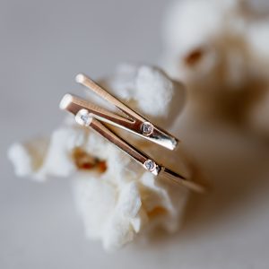 Bague Éternité – Lettre N