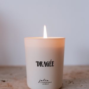 Bougie Dragée – Mademoiselle Lulubelle x Julia