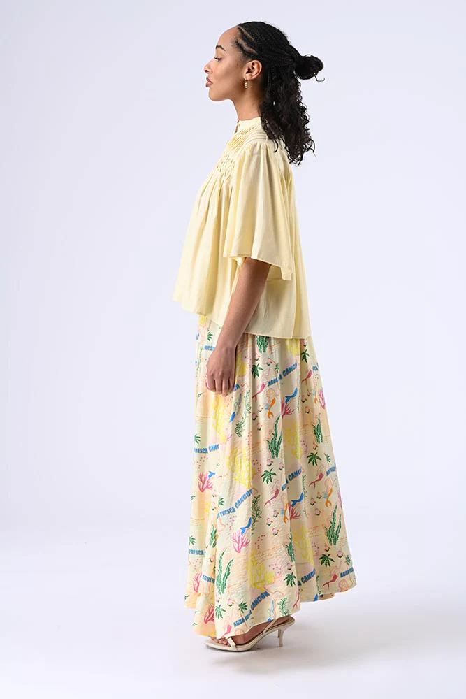 Blouse Maxine jaune – Image 3