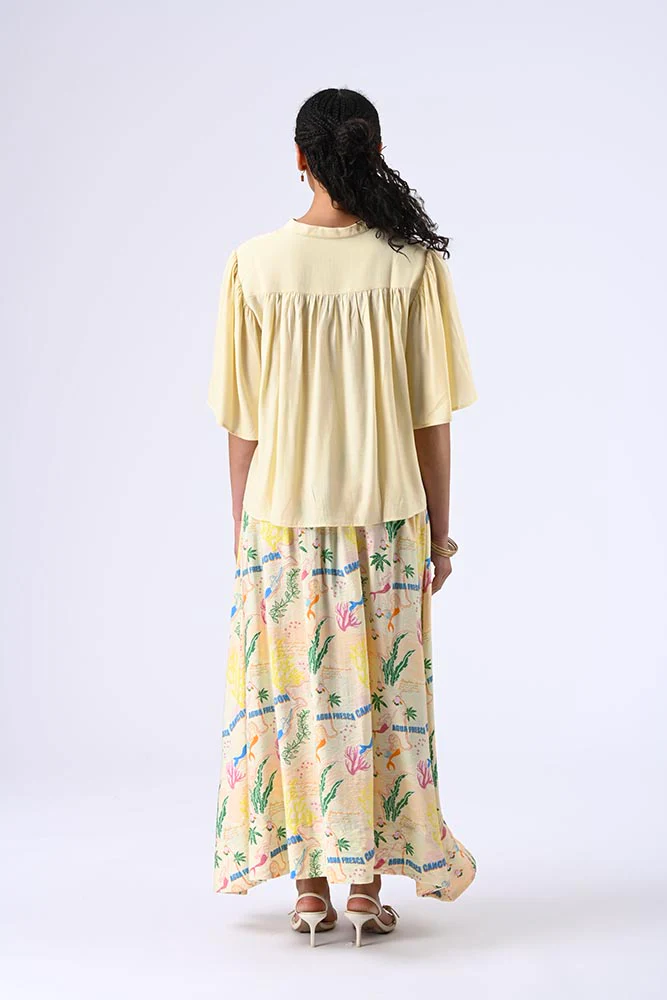 Blouse Maxine jaune – Image 4