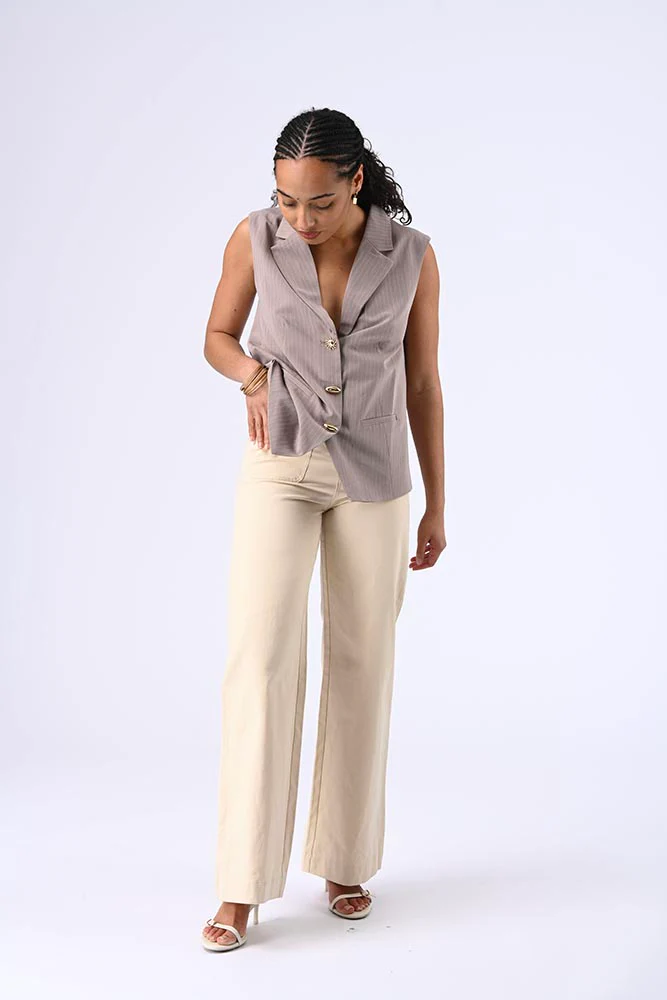 Top dos nu Milena beige – Image 6