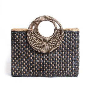 Sac à Main Bohème Paille Tressé – Kioa