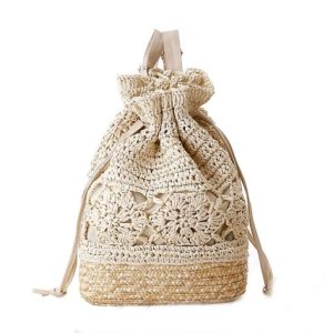 Sac à Dos Paille et Crochet Bohème – JAYA