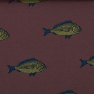 Punkfish – Tissu French Terry – par 50cm – See You At Six
