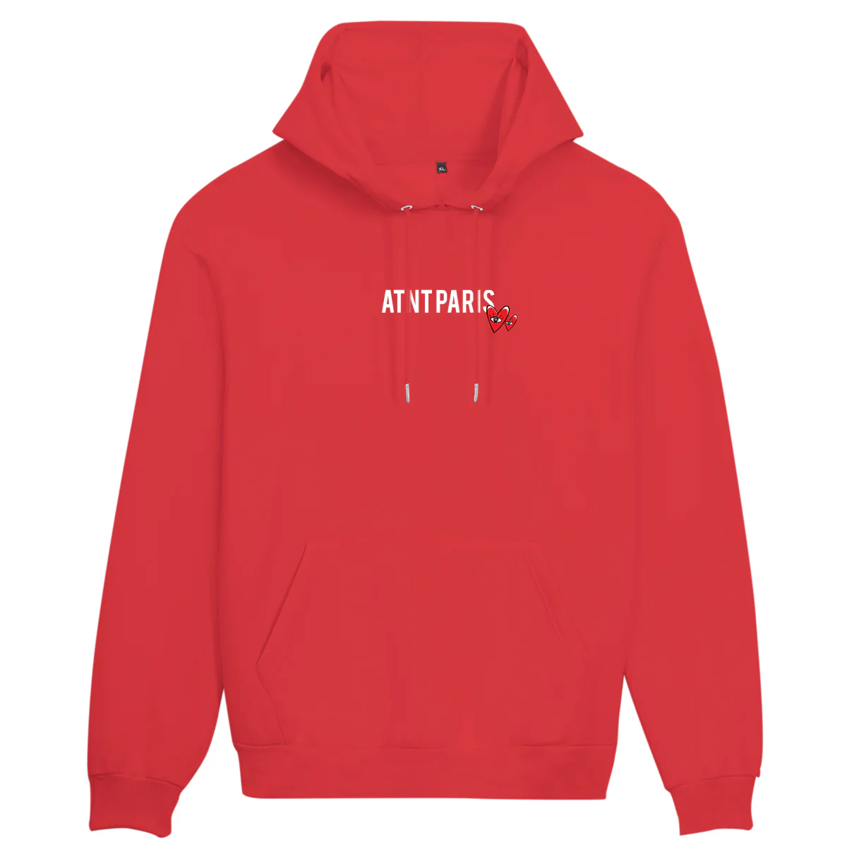 Sweat Capuche Rouge Love Heart – Image 3