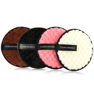 Lot de 4 Cotons Démaquillants Lavables