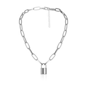 Collier Chaîne Cadenas – Argent