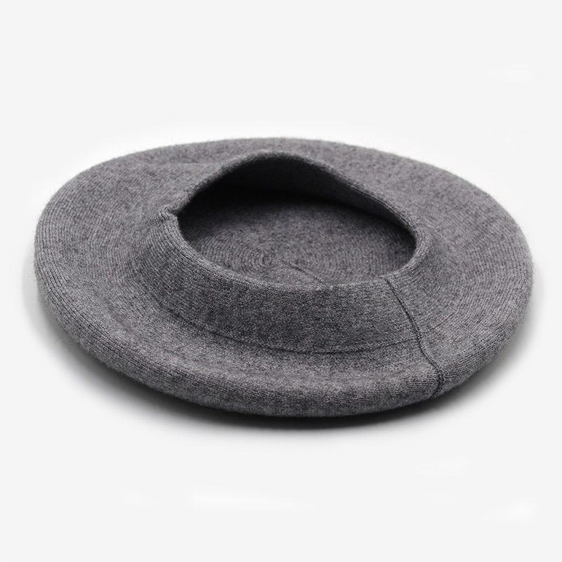 Béret Laine et Pompon Gris – Image 6