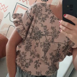 Blouse double gaze Louise