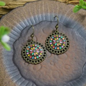 Boucles d’oreilles Bohème – Voix de la Libellule