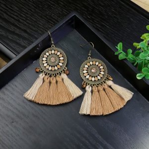 Boucles d’oreilles Bohème – Clé du Soleil