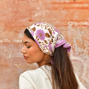 Petit foulard ANI Lilas