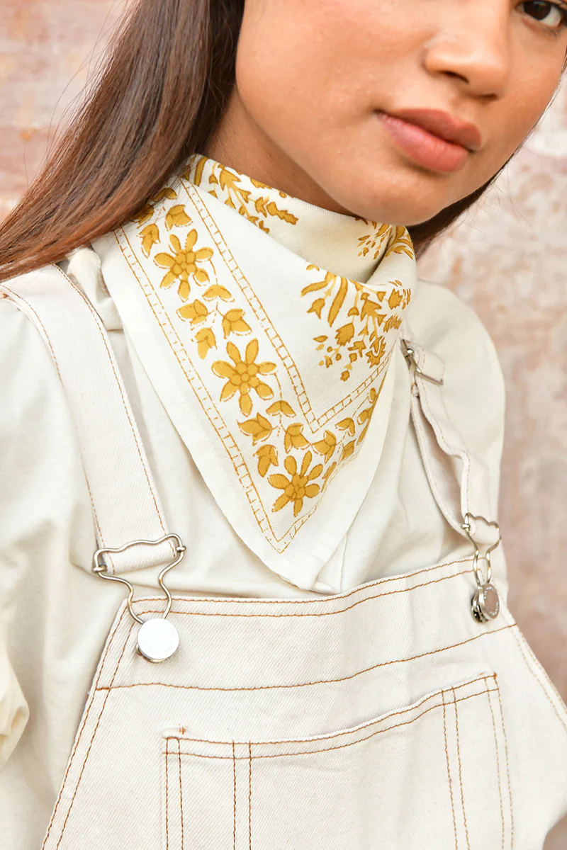 Petit foulard GALATIE Ecru