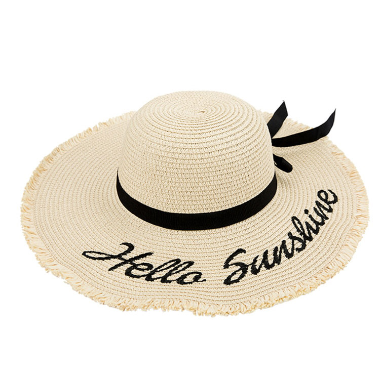 Capeline Paille Hello Sunshine