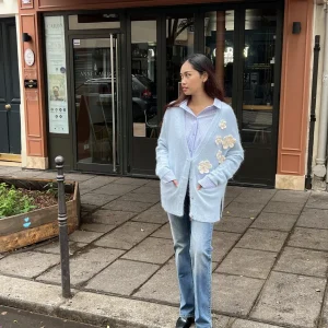 Cardigan Alienor Bleu