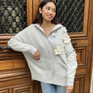 Cardigan Alienor Gris