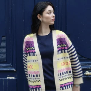 Cardigan Jordan Multicolore