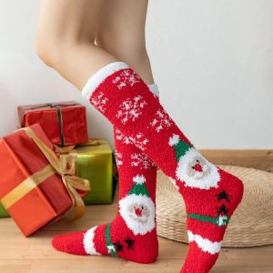 Chaussettes Hautes Femme Pilou Pilou – Père Noël
