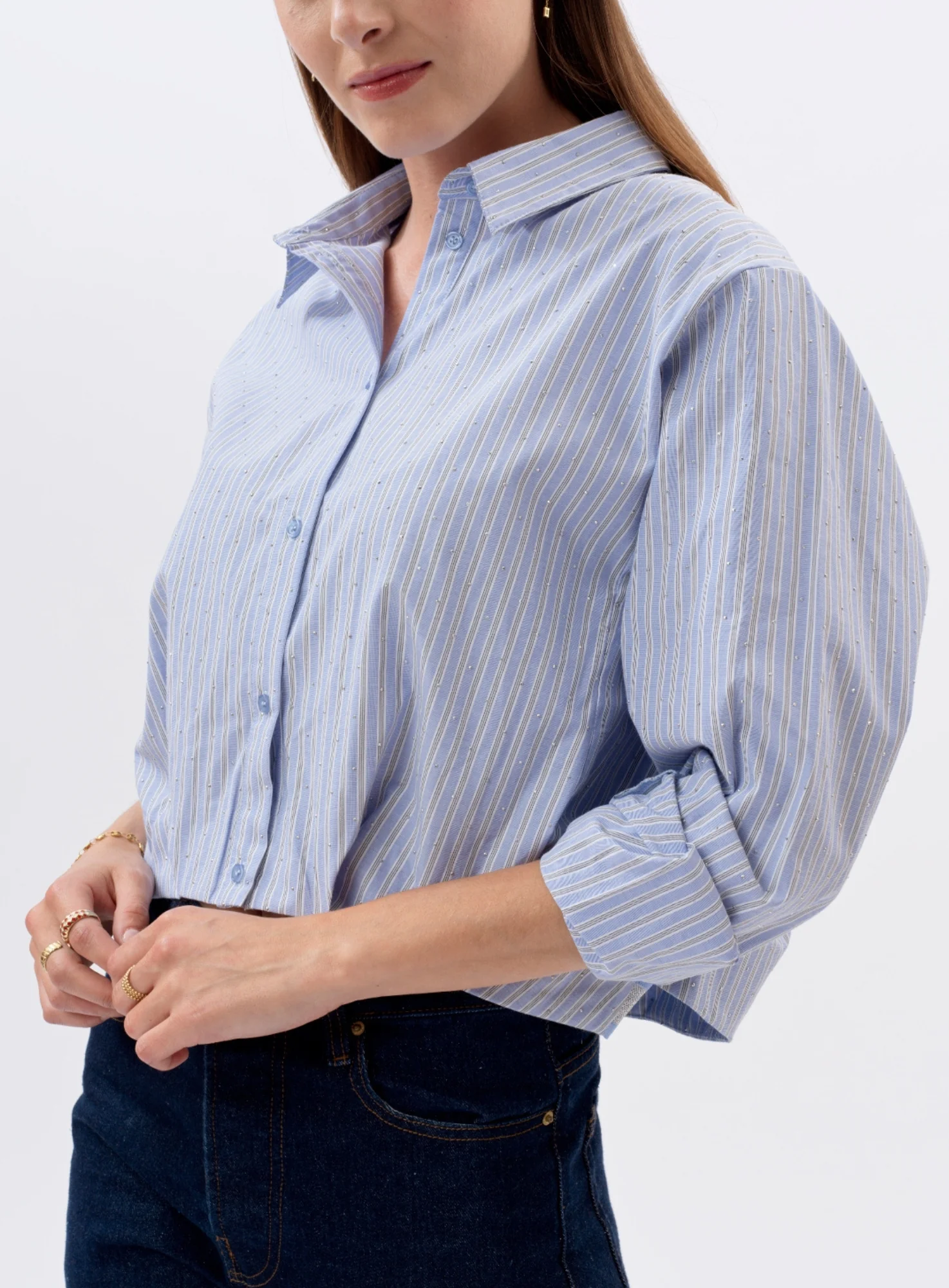 Chemise Katya Bleue – Image 2