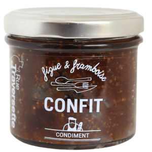Confit figue & framboise