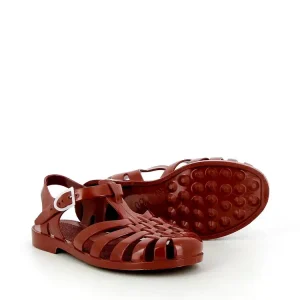 Sandales méduse terracotta adulte