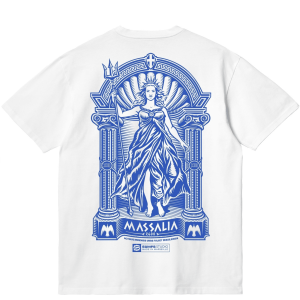 Tee-shirt Sumps Massalia blanc