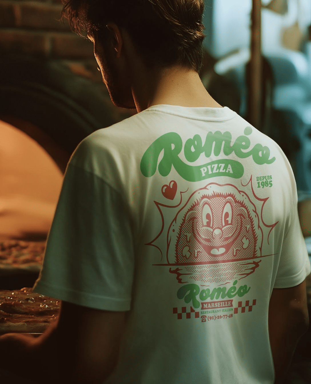 Tee-shirt Sumps Roméo Pizza