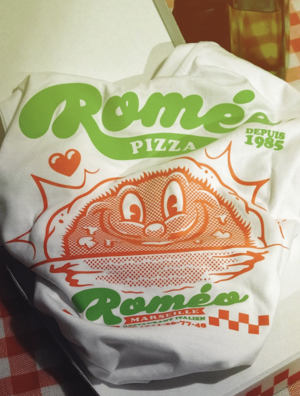 Tee-shirt Sumps Roméo Pizza – Image 3