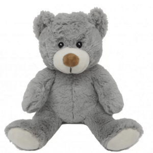 PELUCHE BOUILLOTTE OURS GRIS – L&rsquo;ARTISAN DU BIEN ÊTRE