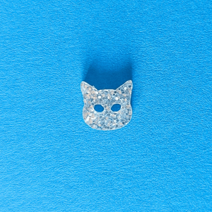 Boutons Chat Paillettes Small – Selenitis Atelier