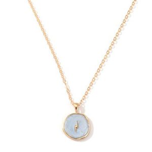 Collier Pendentif Bleu – Bélanie