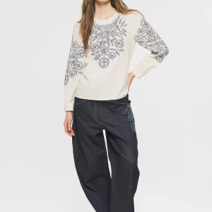 Chemisier brodé Eglantine