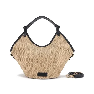 Grand Sac Cabas Paille Tissé