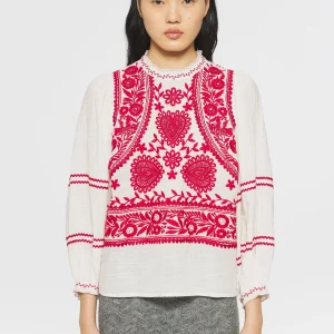 Blouse brodée Hugarian