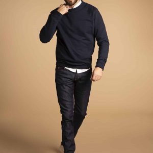 Jeans Confort brut demi-slim