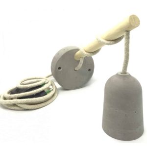 Applique béton et bois