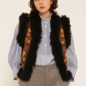 Gilet sans manches brodé Jimmy