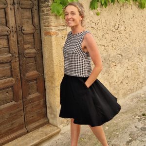 Jupe en double gaze Aria