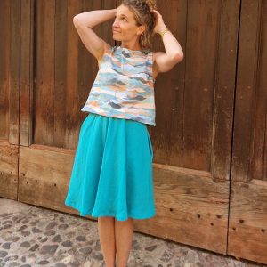 Jupe en double gaze Aria