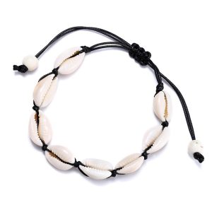 Bracelet Cauri – Noir